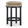 Meridian Furniture Monette Beige Velvet Counter Stool