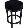 Meridian Furniture Monette Black Velvet Counter Stool