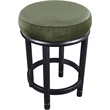 Meridian Furniture Monette Green Velvet Counter Stool