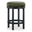 Meridian Furniture Monette Green Velvet Counter Stool