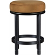 Meridian Furniture Monette Saddle Velvet Counter Stool
