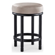 Meridian Furniture Monette Taupe Velvet Counter Stool
