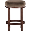 Meridian Furniture Monette Brown Velvet Counter Stool