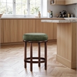 Meridian Furniture Monette Green Velvet Counter Stool