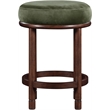 Meridian Furniture Monette Green Velvet Counter Stool