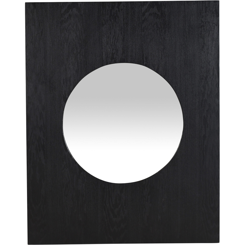 Meridian Furniture Optic Black Oak Mirror