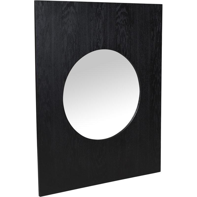 Meridian Furniture Optic Black Oak Mirror