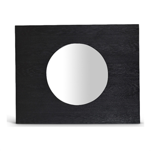Meridian Furniture Optic Black Oak Mirror