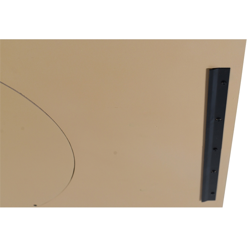 Meridian Furniture Optic Natural Oak Mirror