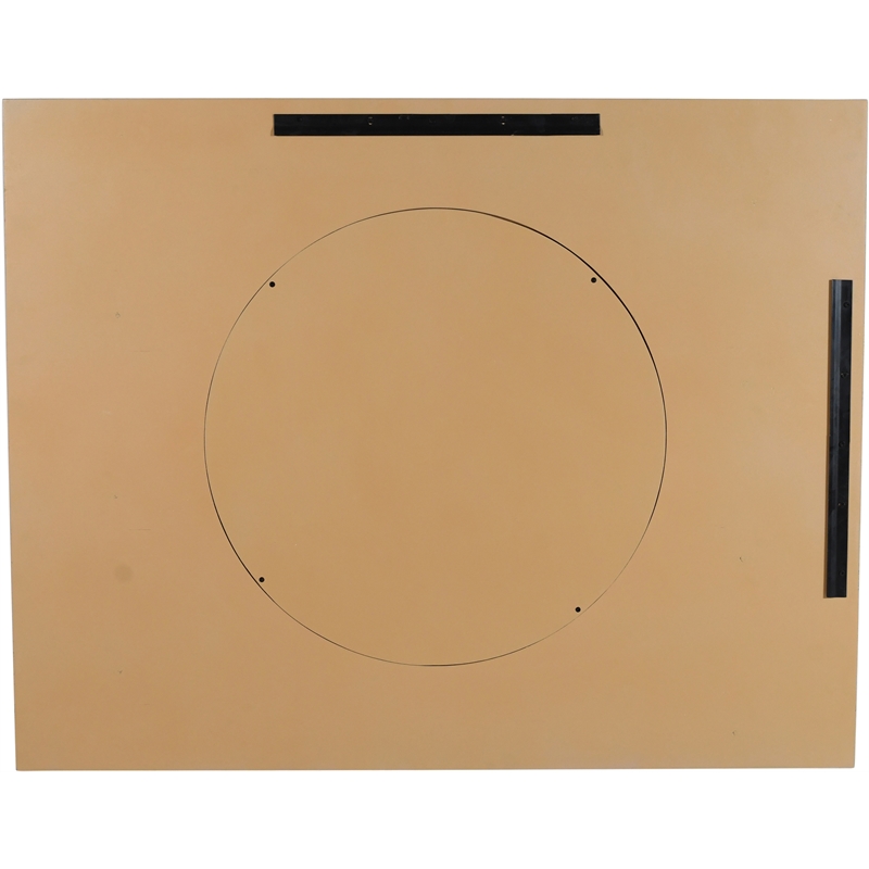 Meridian Furniture Optic Natural Oak Mirror