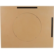 Meridian Furniture Optic Natural Oak Mirror