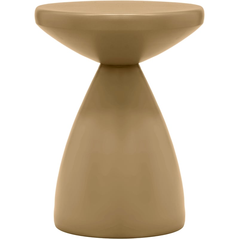 Meridian Furniture Anika Brown Iron Side Table