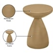 Meridian Furniture Anika Brown Iron Side Table