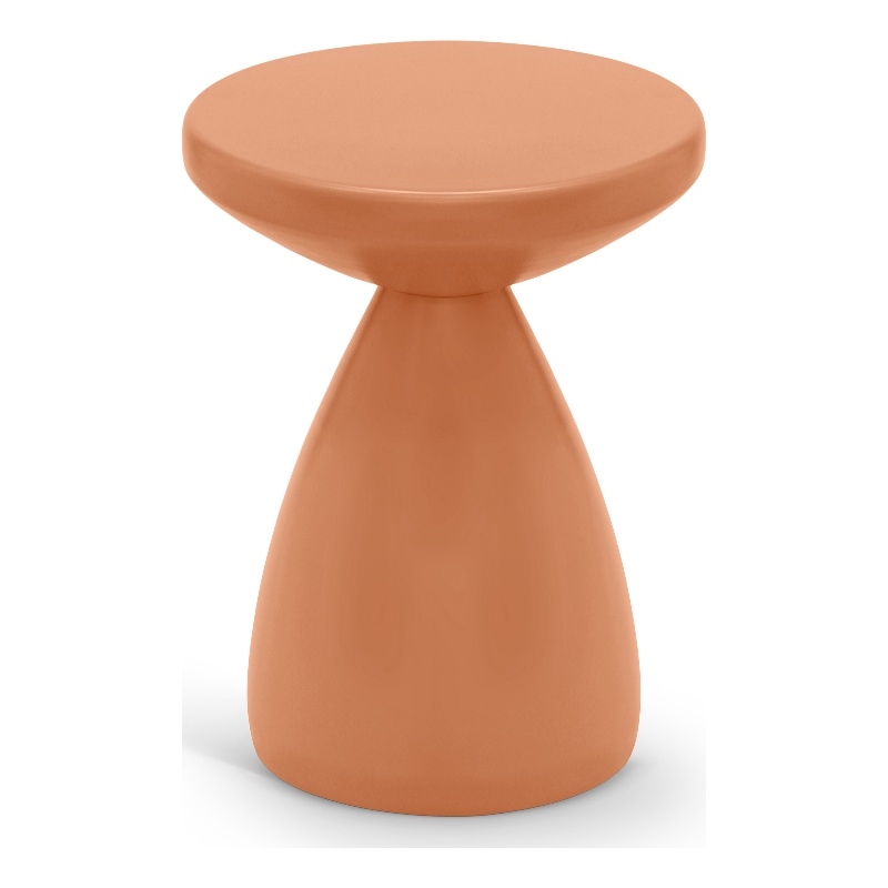 Meridian Furniture Anika Salmon Iron Side Table
