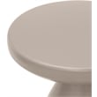 Meridian Furniture Anika Taupe Iron Side Table