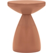 Meridian Furniture Anika Terracotta Iron Side Table