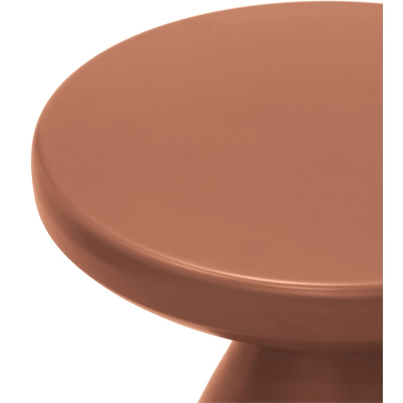 Meridian Furniture Anika Terracotta Iron Side Table