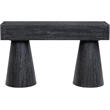 Meridian Furniture Bracciano Black Oak Veneer Console Table
