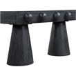 Meridian Furniture Bracciano Black Oak Veneer Console Table