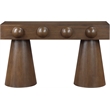 Meridian Furniture Bracciano Brown Oak Veneer Console Table