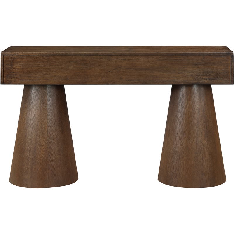 Meridian Furniture Bracciano Brown Oak Veneer Console Table