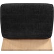 Meridian Furniture Akira Black Upholstered Accent Chair