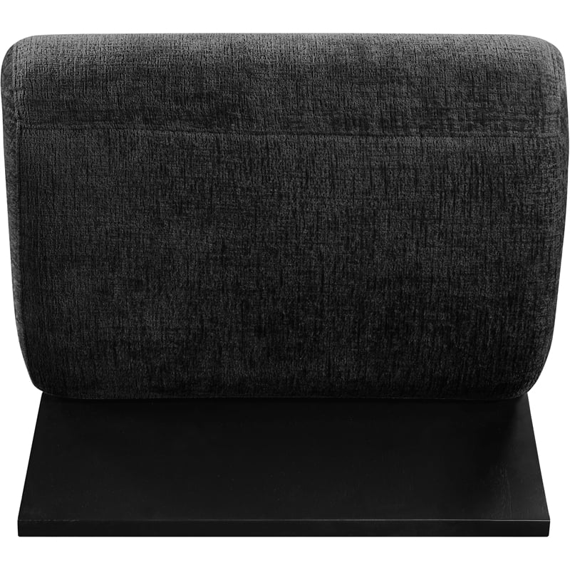 Meridian Furniture Akira Black Upholstered Accent Chair