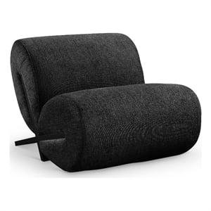 Meridian Furniture Akira Black Upholstered Accent Chair