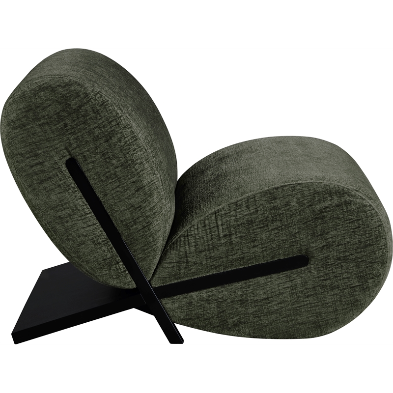 Meridian Furniture Akira Green Upholstered Accent Chair