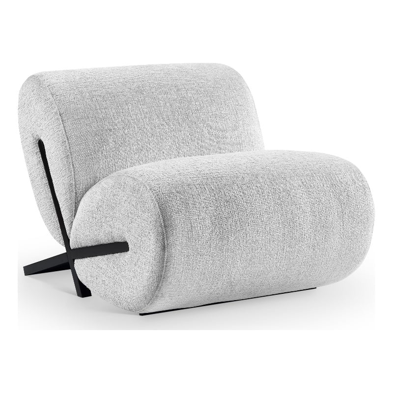 Meridian Furniture Akira Grey Upholstered Accent Chair