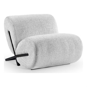 Meridian Furniture Akira Grey Upholstered Accent Chair