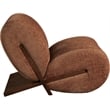 Meridian Furniture Akira Cognac Upholstered Accent Chair
