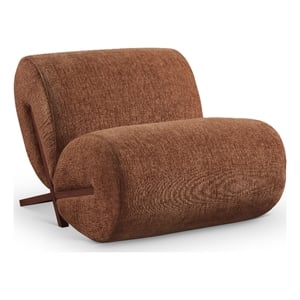 Meridian Furniture Akira Cognac Upholstered Accent Chair
