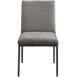 Meridian Furniture Reeves Grey Chenille Fabric Dining Side Chair (Set of 2)