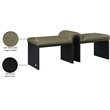 Meridian Furniture Delphine Olive Vegan Leather Bench
