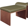 Meridian Furniture Delphine Olive Vegan Leather Bench
