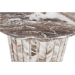 Meridian Furniture Genoa Brown Marble End Table