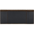 Meridian Furniture Amara Brown Velvet Queen Bed with Added Panels
