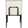 Meridian Furniture Viceroy Cream Polyester Dining Chair (Set of 2)