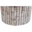 Meridian Furniture Genoa Cream Marble Coffee Table