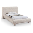 Meridian Furniture Blair Beige Fabric Upholstered Twin Bed