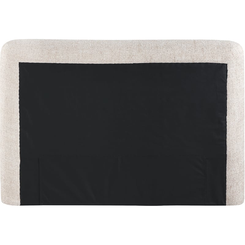Meridian Furniture Blair Beige Fabric Upholstered Twin Bed