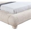 Meridian Furniture Blair Beige Fabric Upholstered Twin Bed