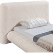 Meridian Furniture Blair Beige Fabric Upholstered Twin Bed