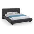 Meridian Furniture Blair Black Fabric Upholstered Full Bed