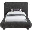 Meridian Furniture Blair Black Fabric Upholstered Twin Bed