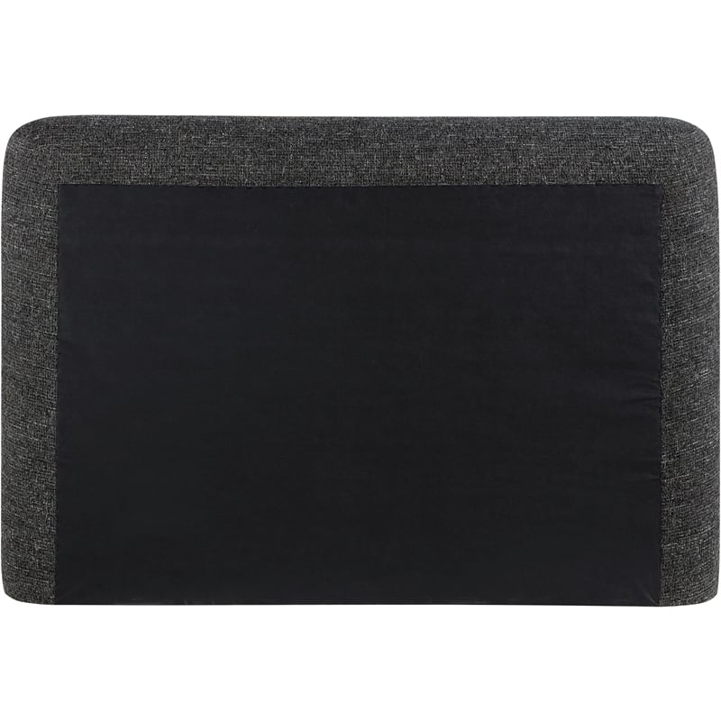 Meridian Furniture Blair Black Fabric Upholstered Twin Bed