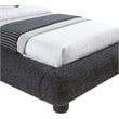Meridian Furniture Blair Black Fabric Upholstered Twin Bed