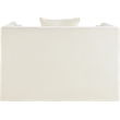 Meridian Furniture Everett Cream Chenille Fabric Upholstered Chair