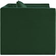 Meridian Furniture Everett Green Chenille Fabric Upholstered Chair